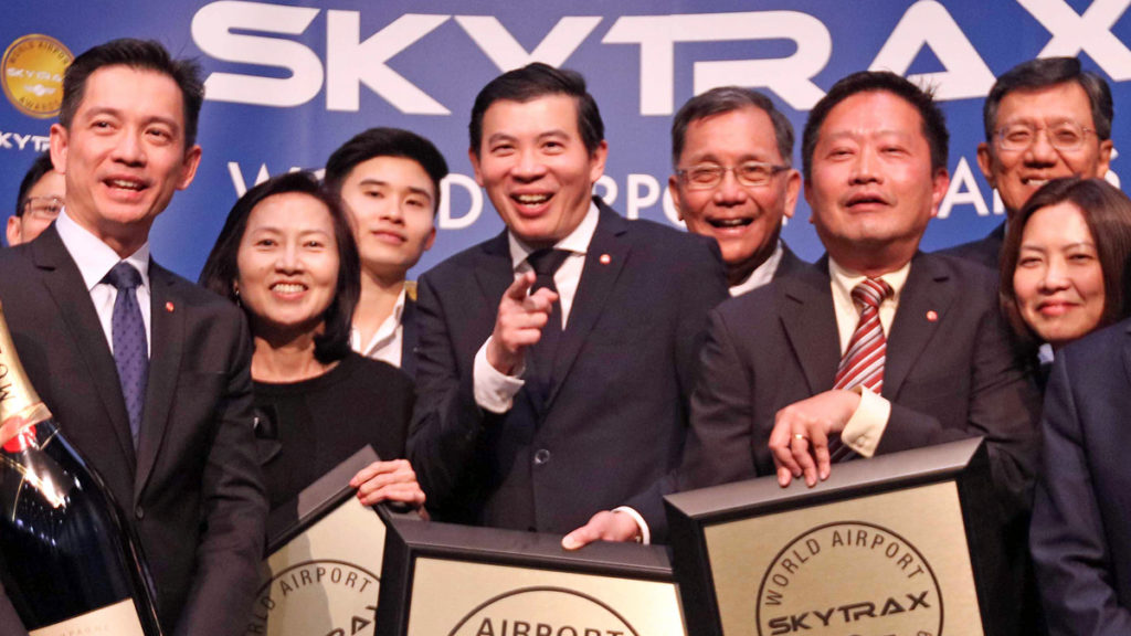 changi airport at the 2019 skytrax awards