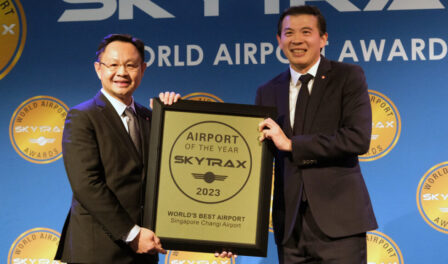 2023 年全球最佳机场新加坡樟宜机场