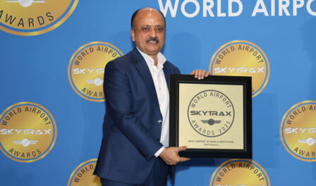 el aeropuerto de Delhi gana el premio al mejor aeropuerto de la India y el sur de Asia
