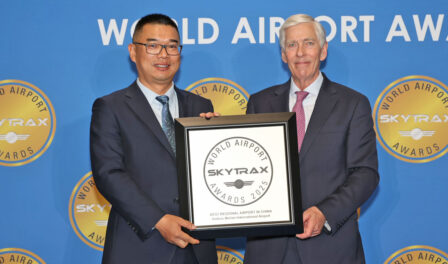el Aeropuerto Internacional Haikou Meilan gana el premio al mejor aeropuerto regional de China