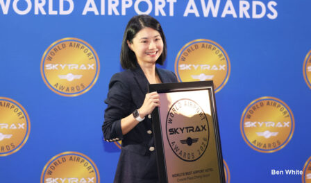 el Crowne Plaza Changi Airport gana el premio al mejor hotel de aeropuerto del mundo