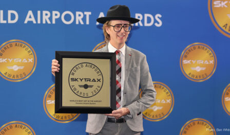 el sistema aeroportuario de Houston gana el premio al mejor arte del mundo en el aeropuerto