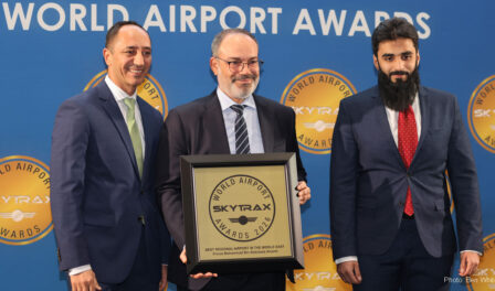 el aeropuerto Príncipe Mohammad Bin Abdulaziz es el mejor aeropuerto regional de Oriente Medio
