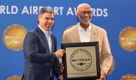 el aeropuerto internacional de Punta Cana es el mejor aeropuerto de Centroamérica y el Caribe
