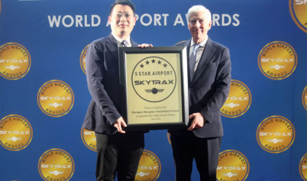 el aeropuerto internacional de Shanghai Hongqiao recibe la calificación de 5 estrellas en 2026