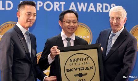el aeropuerto de Changi gana el premio al mejor aeropuerto del mundo en 2026