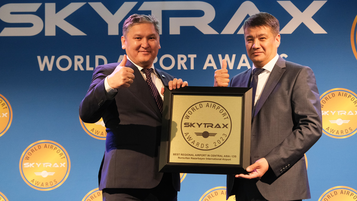 best regional airport in central asia and cis 2023 nur-sultan nazarbayev international airport
