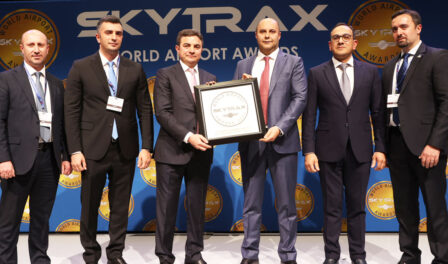 heydar aliyev international airport wins award as best airport in central asia and cis