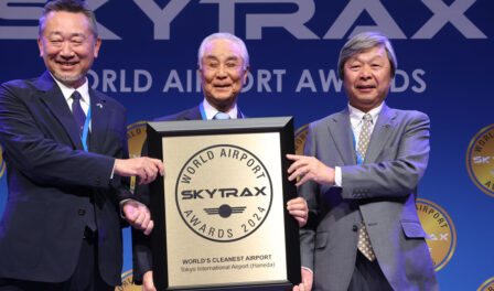 tokyo haneda world's cleanest airport award 2024