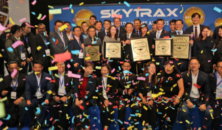 Singapore Changi celebrate at the 2025 world airport awards