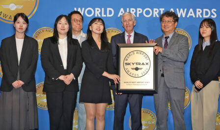 Incheon international airport wins world's best airport staff award