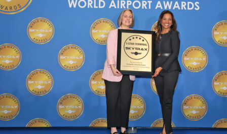 Terminal B LaGuardia airport receives 5 star airport terminal rating