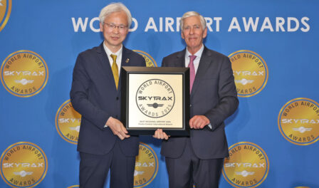 Chubu Centrair international airport wins best regional airport in Asia award