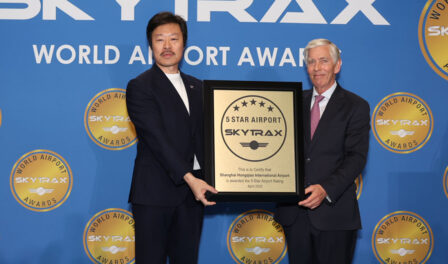 Shanghai Hongqiao international airport achieves 5 star airport rating