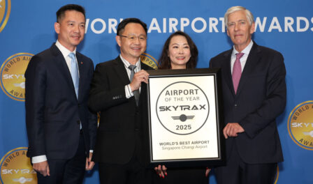 Singapore Changi airport wins 2025 world's best airport award