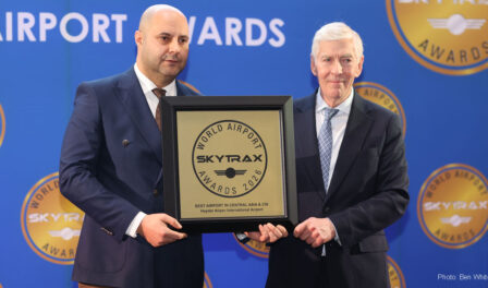Heydar Aliyev international airport best airport in Central Asia and CIS